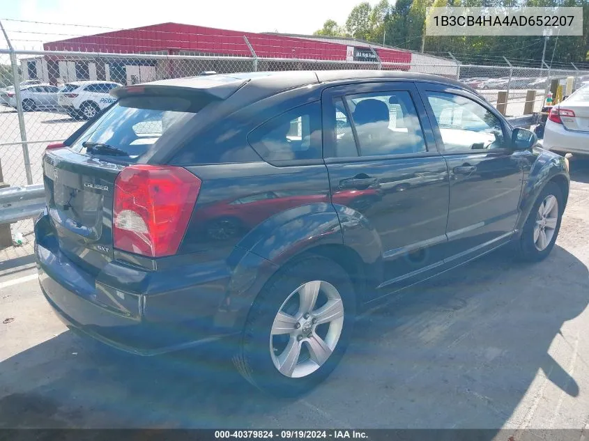 2010 Dodge Caliber Sxt VIN: 1B3CB4HA4AD652207 Lot: 40379824