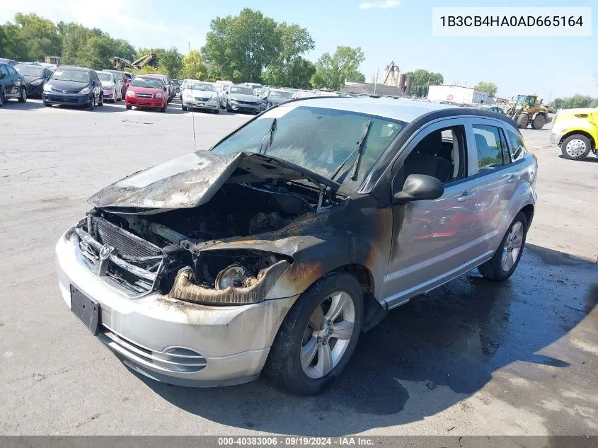 2010 Dodge Caliber Sxt VIN: 1B3CB4HA0AD665164 Lot: 40383006