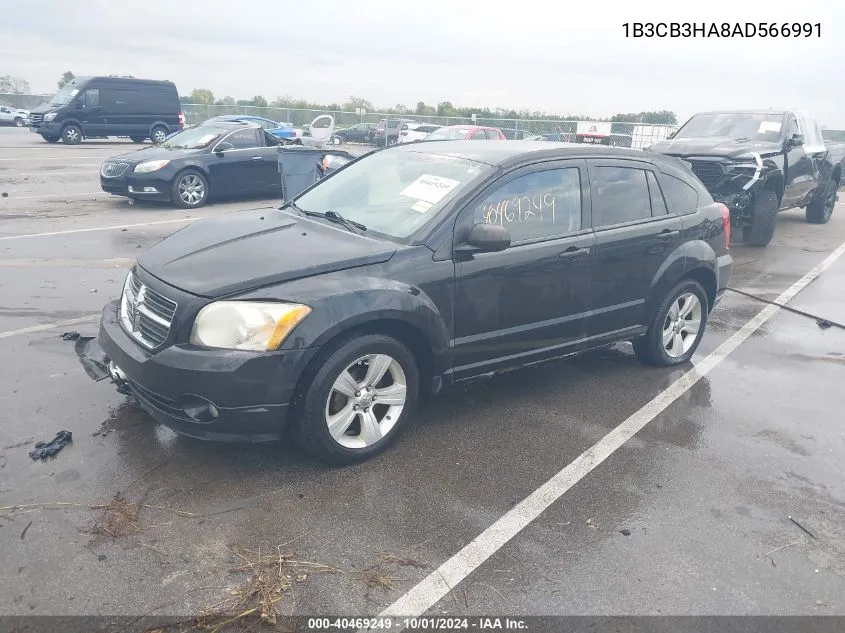 2010 Dodge Caliber Mainstreet VIN: 1B3CB3HA8AD566991 Lot: 40469249