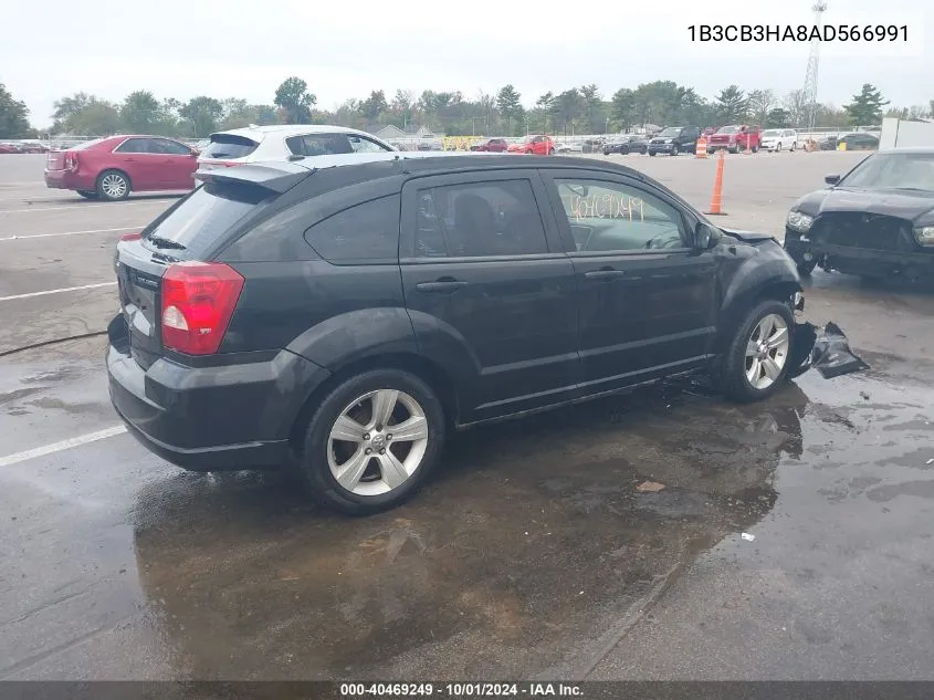 2010 Dodge Caliber Mainstreet VIN: 1B3CB3HA8AD566991 Lot: 40469249