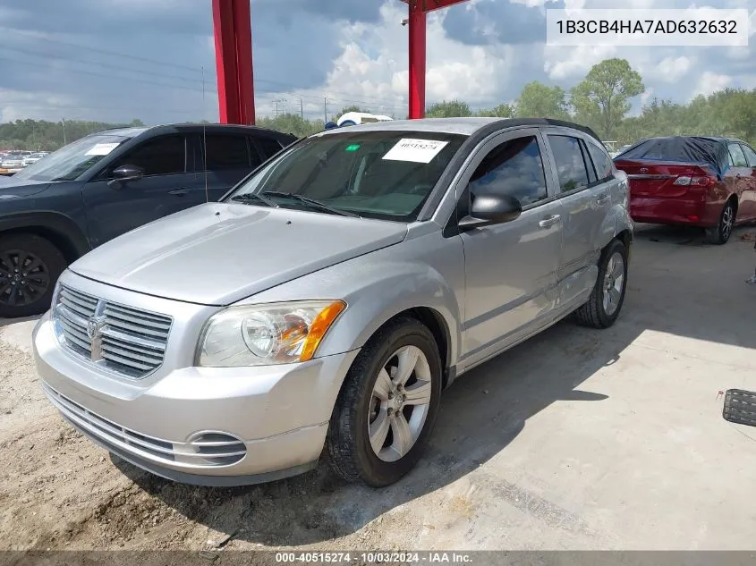 2010 Dodge Caliber Sxt VIN: 1B3CB4HA7AD632632 Lot: 40515274