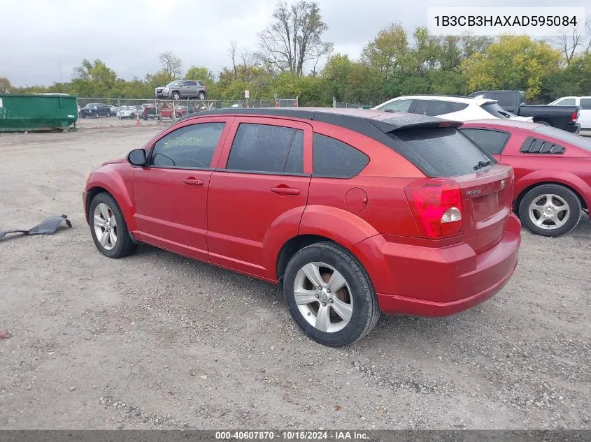 2010 Dodge Caliber Mainstreet VIN: 1B3CB3HAXAD595084 Lot: 40607870