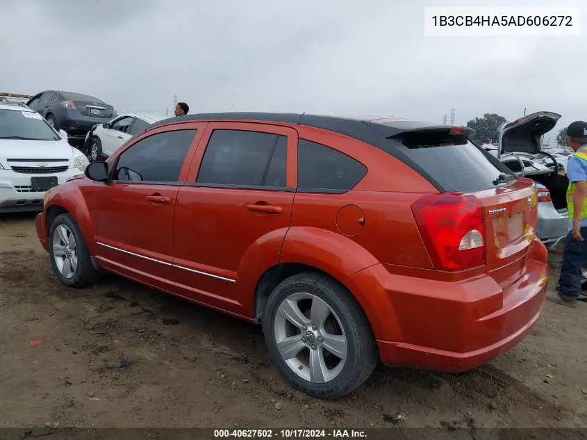 2010 Dodge Caliber Sxt VIN: 1B3CB4HA5AD606272 Lot: 40627502