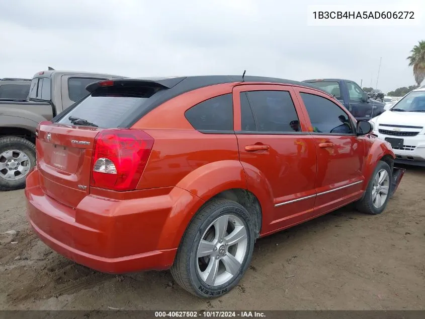 2010 Dodge Caliber Sxt VIN: 1B3CB4HA5AD606272 Lot: 40627502