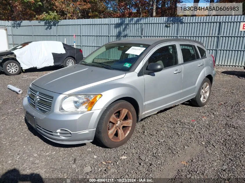 2010 Dodge Caliber Sxt VIN: 1B3CB4HA5AD606983 Lot: 40661217