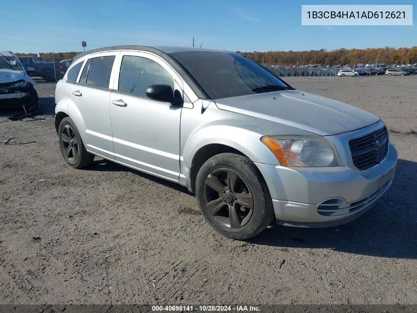 2010 Dodge Caliber Sxt VIN: 1B3CB4HA1AD612621 Lot: 40698141