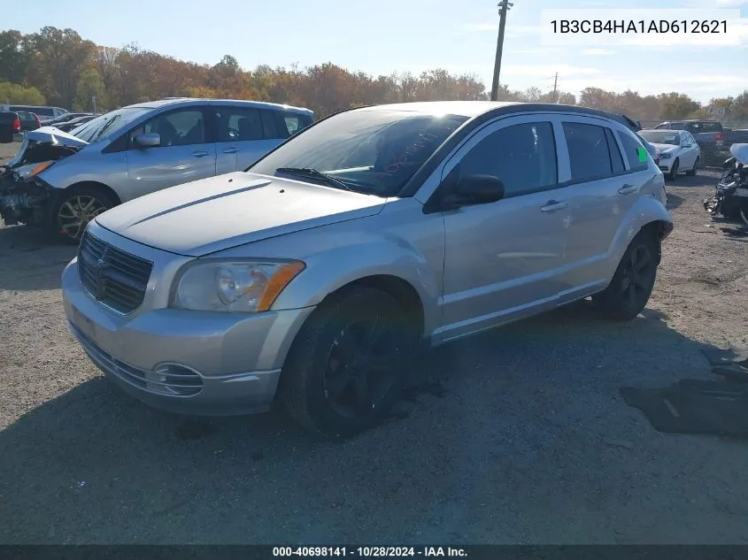 2010 Dodge Caliber Sxt VIN: 1B3CB4HA1AD612621 Lot: 40698141