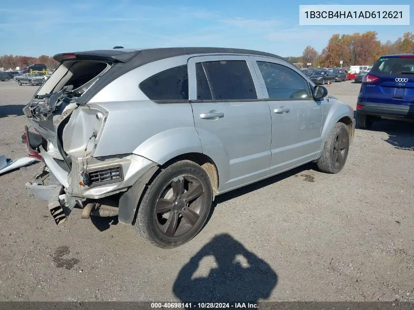 2010 Dodge Caliber Sxt VIN: 1B3CB4HA1AD612621 Lot: 40698141