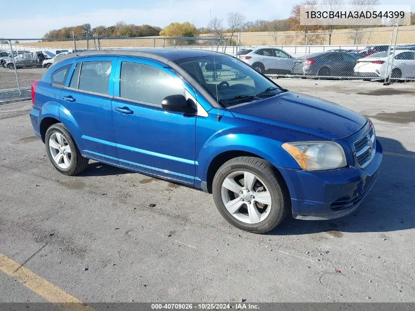 2010 Dodge Caliber Sxt VIN: 1B3CB4HA3AD544399 Lot: 40709026