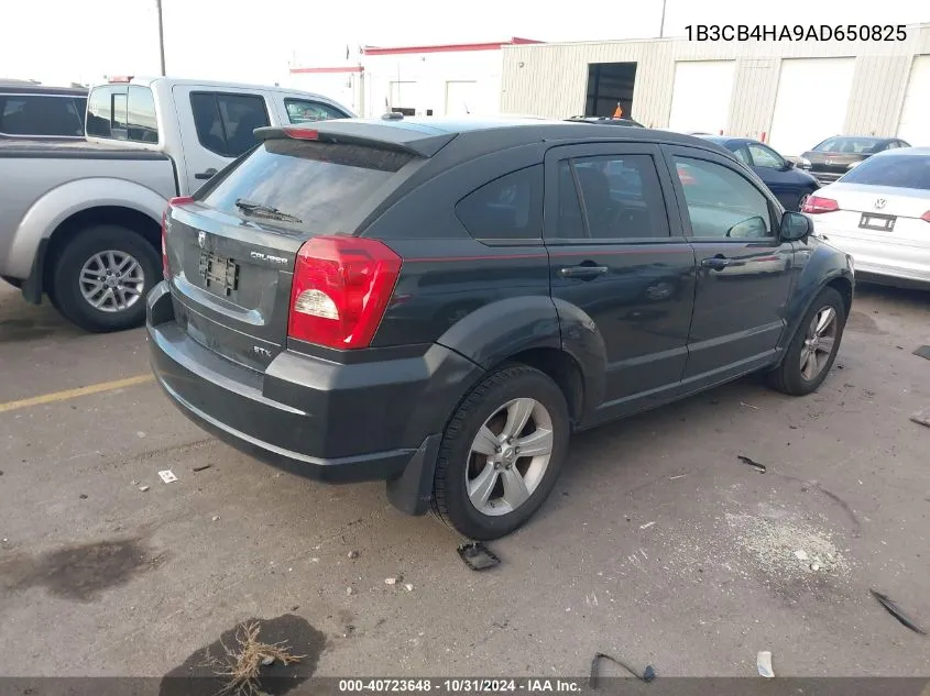 2010 Dodge Caliber Sxt VIN: 1B3CB4HA9AD650825 Lot: 40723648