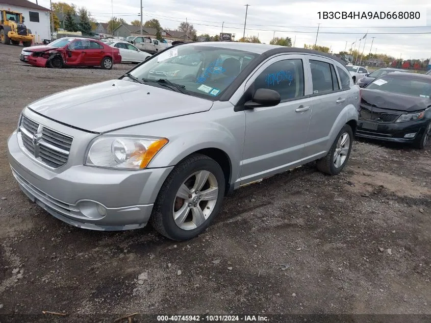 2010 Dodge Caliber Sxt VIN: 1B3CB4HA9AD668080 Lot: 40745942