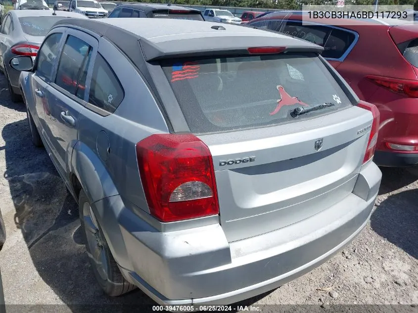 1B3CB3HA6BD117293 2011 Dodge Caliber Mainstreet