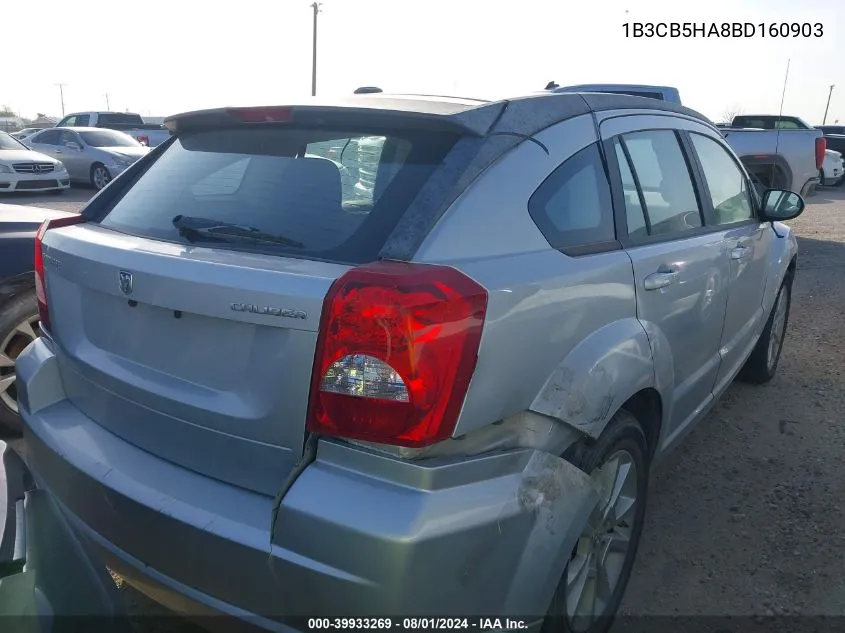 1B3CB5HA8BD160903 2011 Dodge Caliber Heat