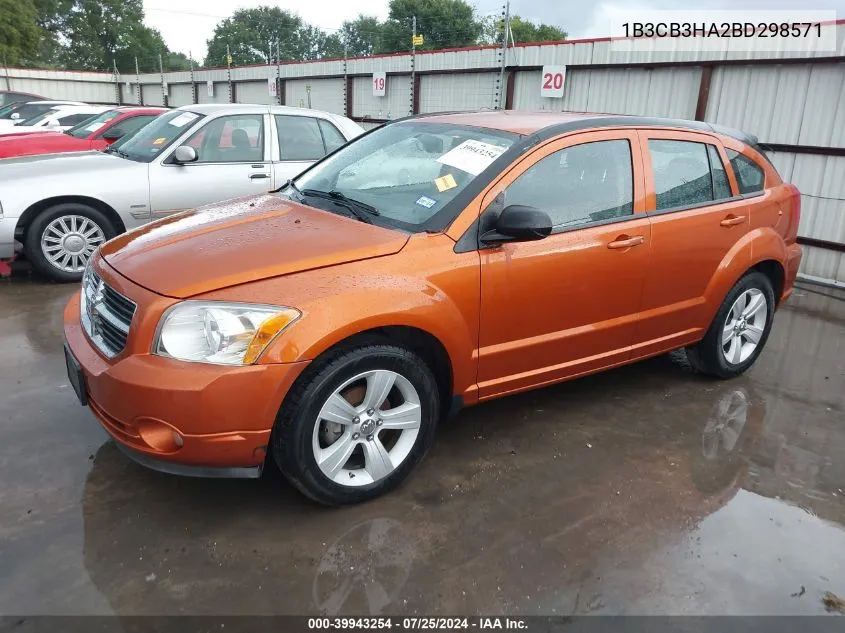 1B3CB3HA2BD298571 2011 Dodge Caliber Mainstreet