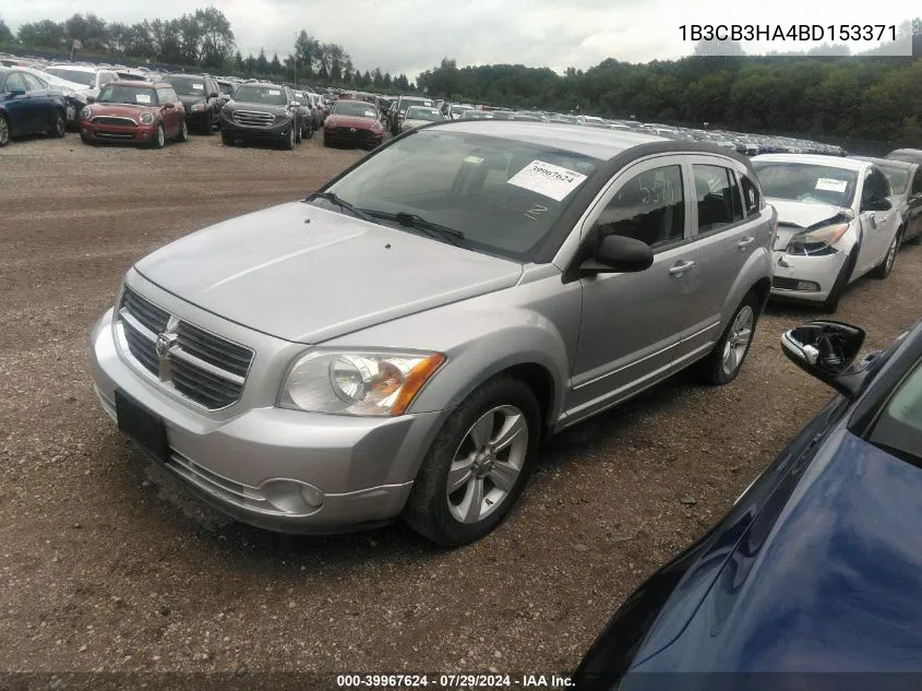 2011 Dodge Caliber Mainstreet VIN: 1B3CB3HA4BD153371 Lot: 39967624