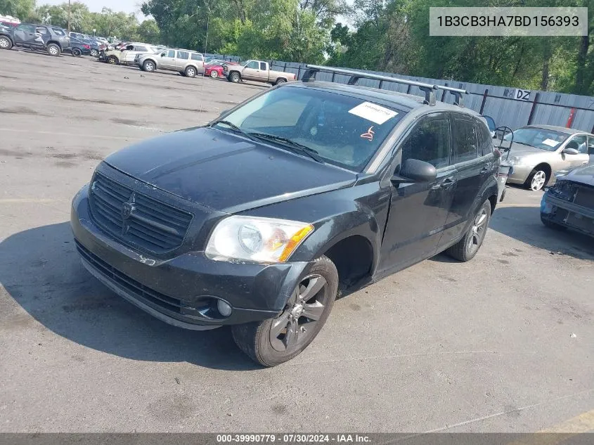 2011 Dodge Caliber Mainstreet VIN: 1B3CB3HA7BD156393 Lot: 39990779