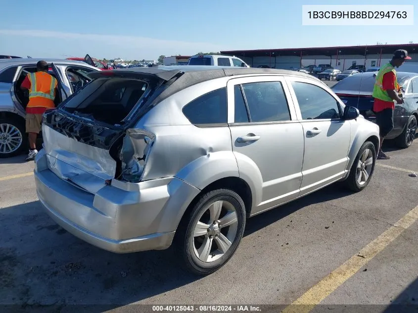 1B3CB9HB8BD294763 2011 Dodge Caliber Uptown