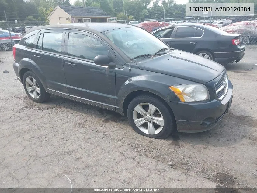 2011 Dodge Caliber Mainstreet VIN: 1B3CB3HA2BD120384 Lot: 40131805