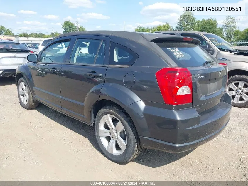 1B3CB3HA6BD120551 2011 Dodge Caliber Mainstreet