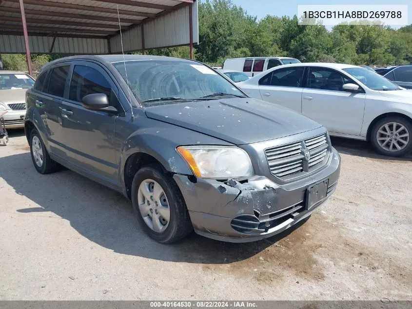 2011 Dodge Caliber Express VIN: 1B3CB1HA8BD269788 Lot: 40164530