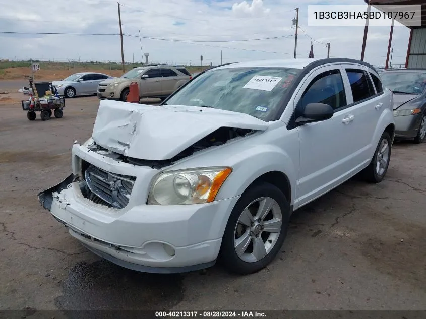 2011 Dodge Caliber Mainstreet VIN: 1B3CB3HA5BD107967 Lot: 40213317