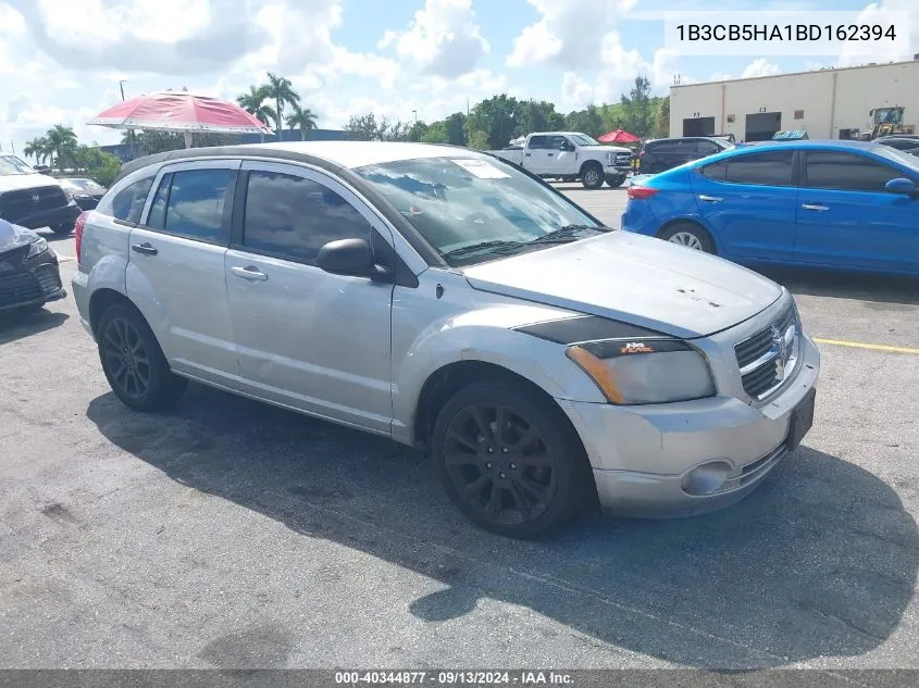 2011 Dodge Caliber Heat VIN: 1B3CB5HA1BD162394 Lot: 40344877