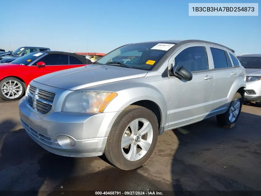 2011 Dodge Caliber Mainstreet VIN: 1B3CB3HA7BD254873 Lot: 40458791