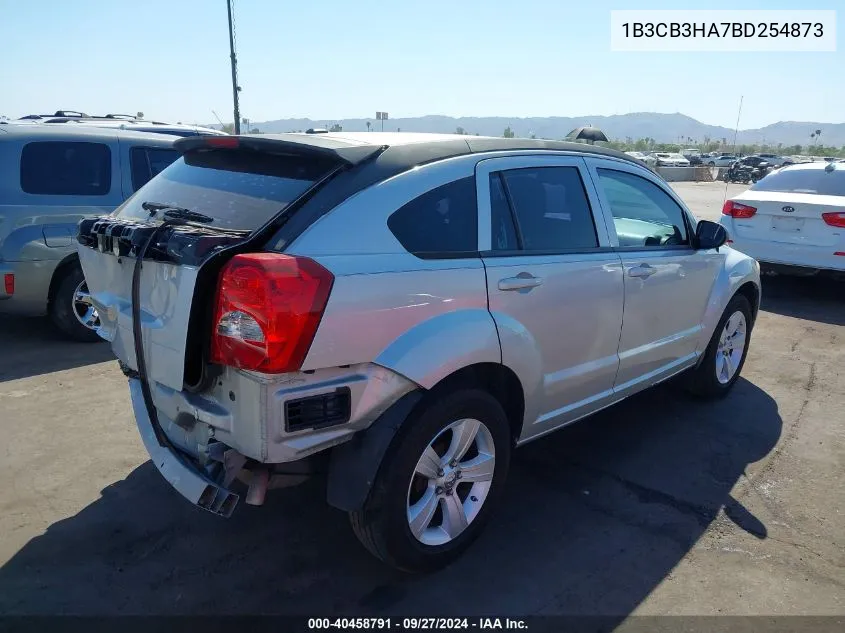 2011 Dodge Caliber Mainstreet VIN: 1B3CB3HA7BD254873 Lot: 40458791