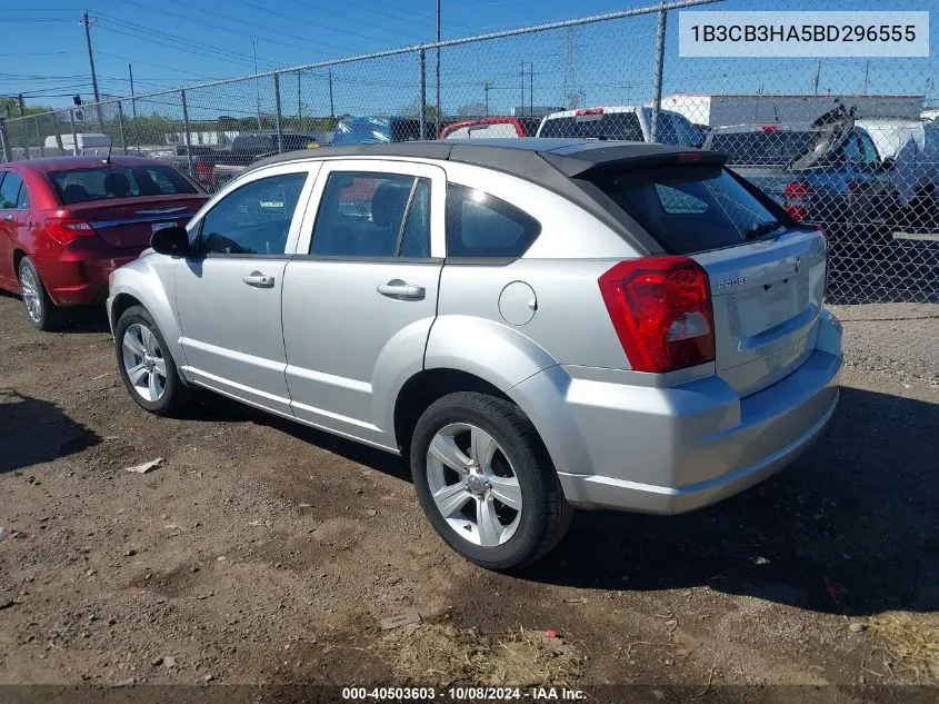 2011 Dodge Caliber Mainstreet VIN: 1B3CB3HA5BD296555 Lot: 40503603