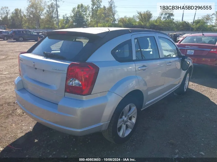 2011 Dodge Caliber Mainstreet VIN: 1B3CB3HA5BD296555 Lot: 40503603