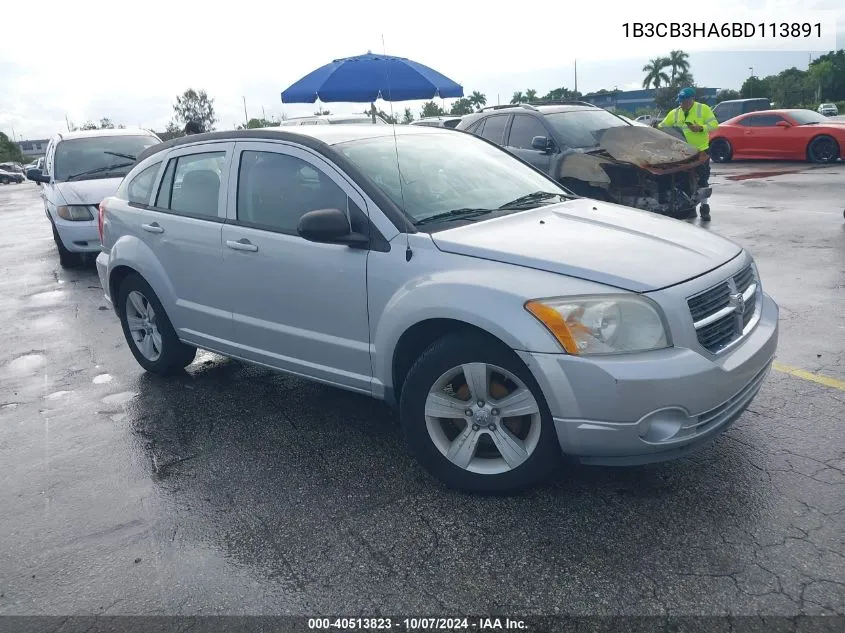 1B3CB3HA6BD113891 2011 Dodge Caliber Mainstreet