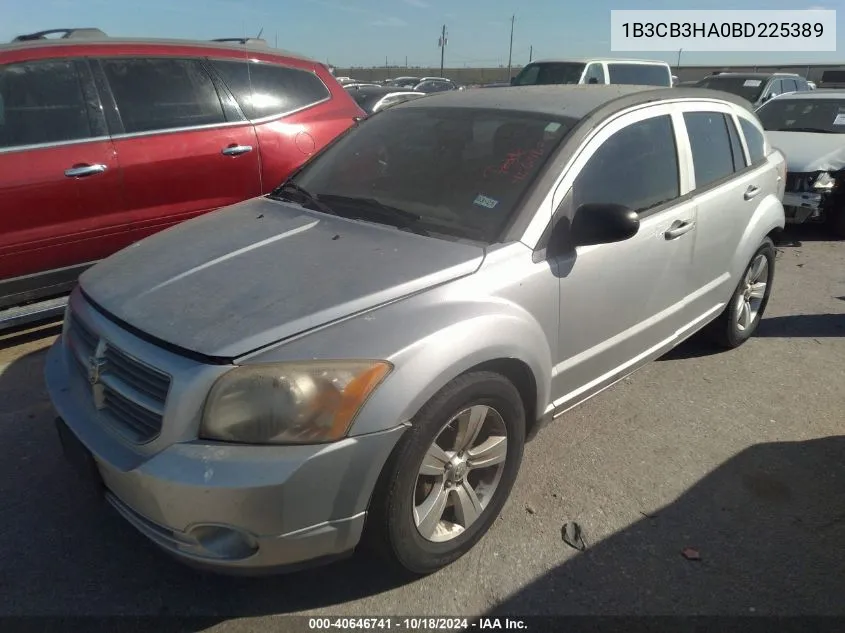 2011 Dodge Caliber Mainstreet VIN: 1B3CB3HA0BD225389 Lot: 40646741