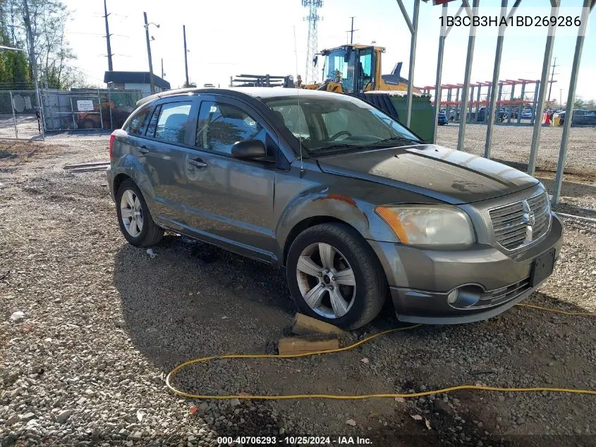 2011 Dodge Caliber Mainstreet VIN: 1B3CB3HA1BD269286 Lot: 40706293