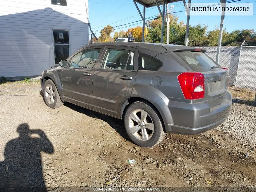 2011 Dodge Caliber Mainstreet VIN: 1B3CB3HA1BD269286 Lot: 40706293