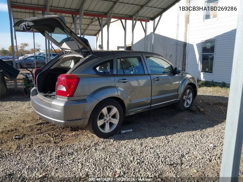 2011 Dodge Caliber Mainstreet VIN: 1B3CB3HA1BD269286 Lot: 40706293