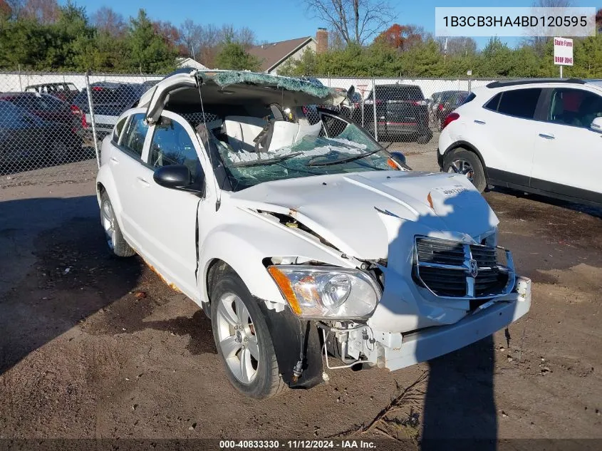 2011 Dodge Caliber Mainstreet VIN: 1B3CB3HA4BD120595 Lot: 40833330