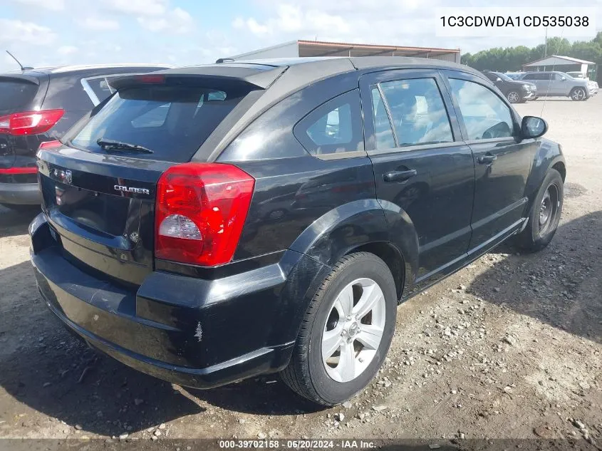 1C3CDWDA1CD535038 2012 Dodge Caliber Sxt