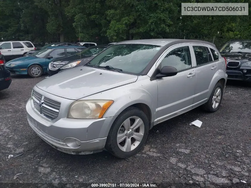 1C3CDWDA7CD506031 2012 Dodge Caliber Sxt