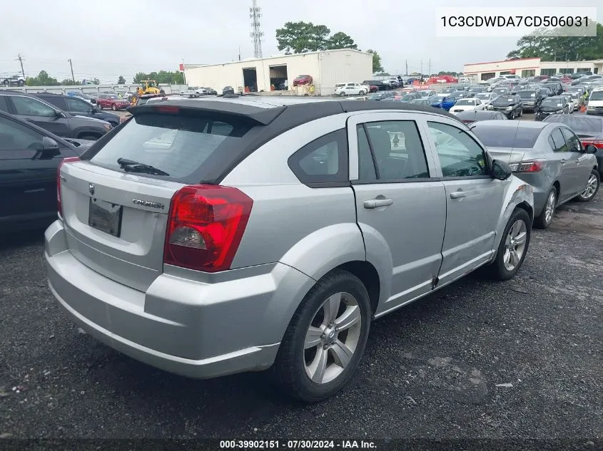 1C3CDWDA7CD506031 2012 Dodge Caliber Sxt