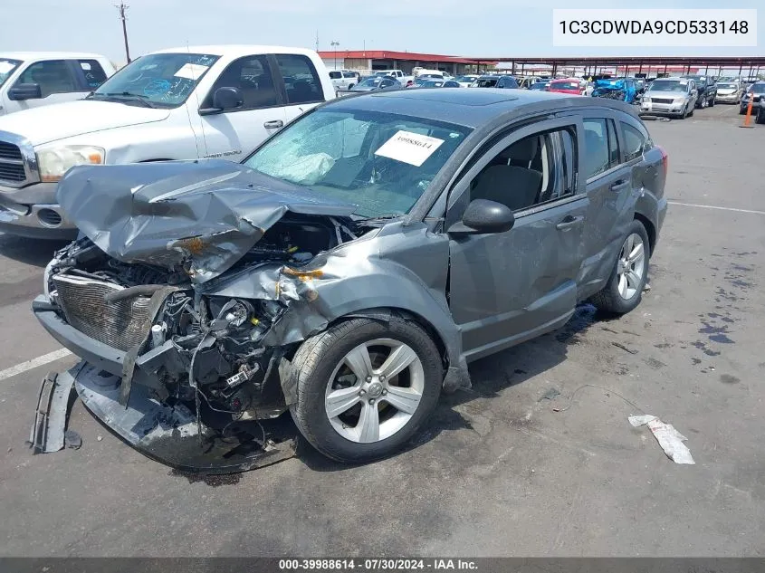 1C3CDWDA9CD533148 2012 Dodge Caliber Sxt