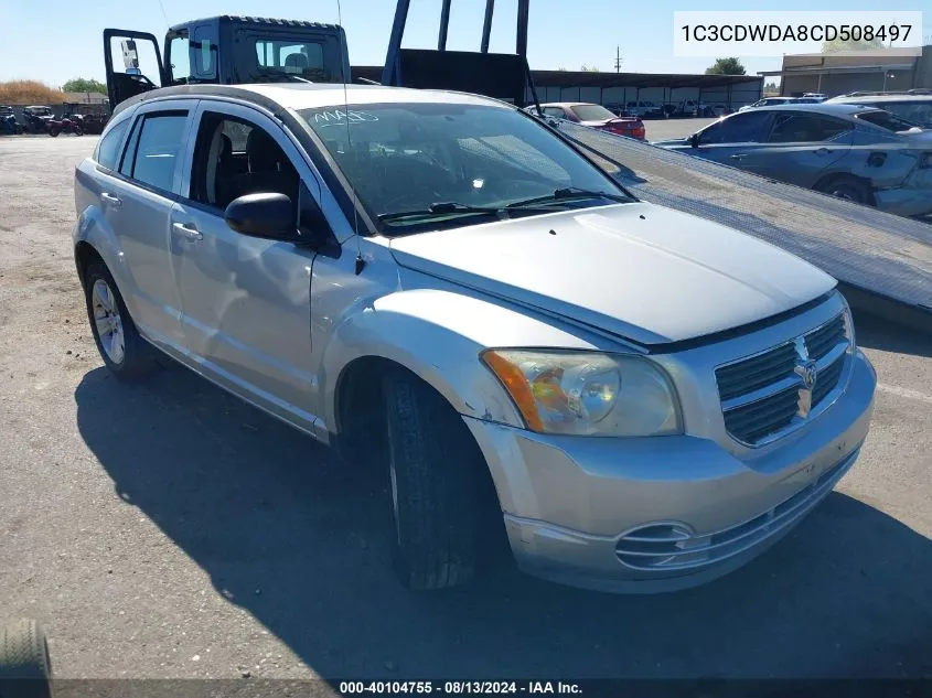 2012 Dodge Caliber Sxt VIN: 1C3CDWDA8CD508497 Lot: 40104755