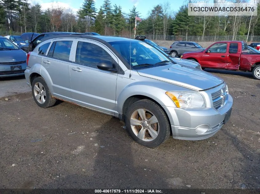 1C3CDWDA8CD536476 2012 Dodge Caliber Sxt