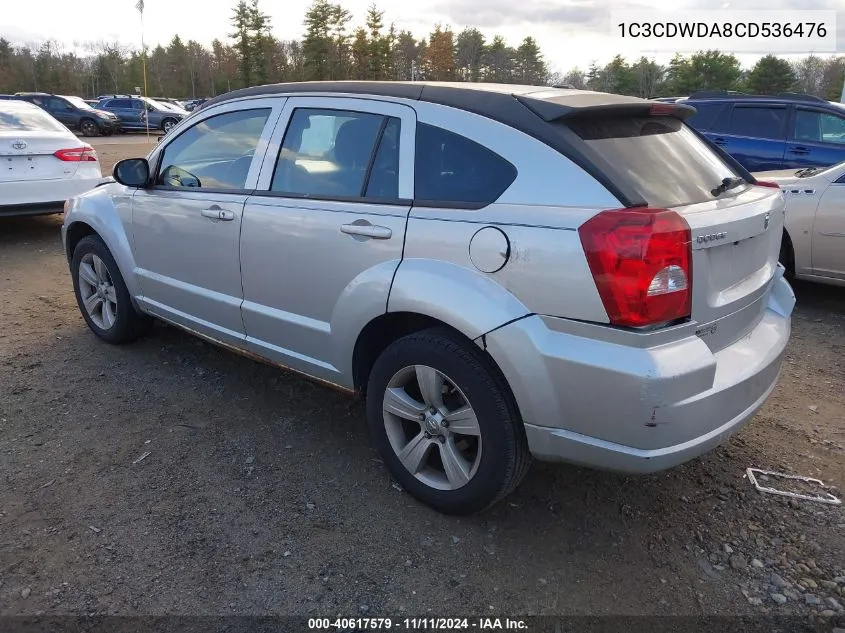 1C3CDWDA8CD536476 2012 Dodge Caliber Sxt