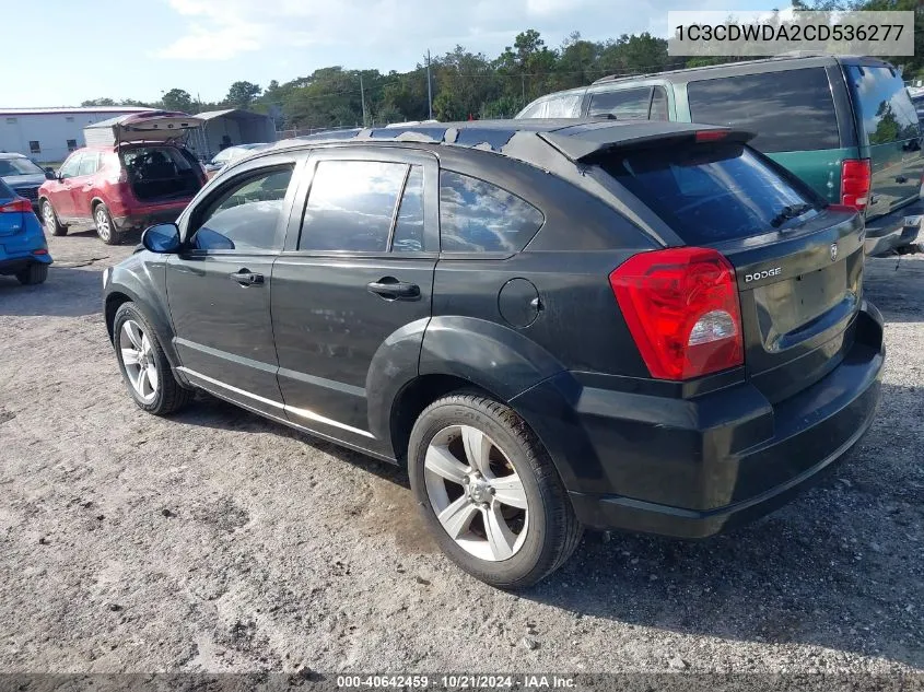 1C3CDWDA2CD536277 2012 Dodge Caliber Sxt