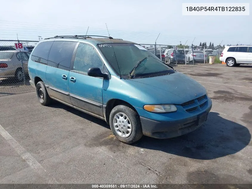 1B4GP54R4TB122835 1996 Dodge Grand Caravan Le/Es