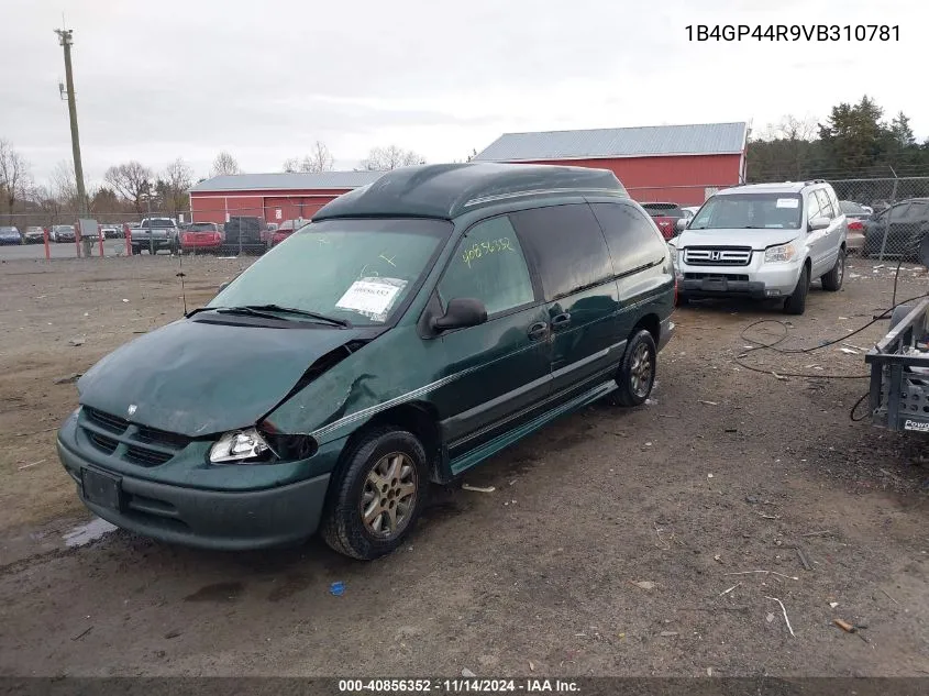 1997 Dodge Grand Caravan Se VIN: 1B4GP44R9VB310781 Lot: 40856352