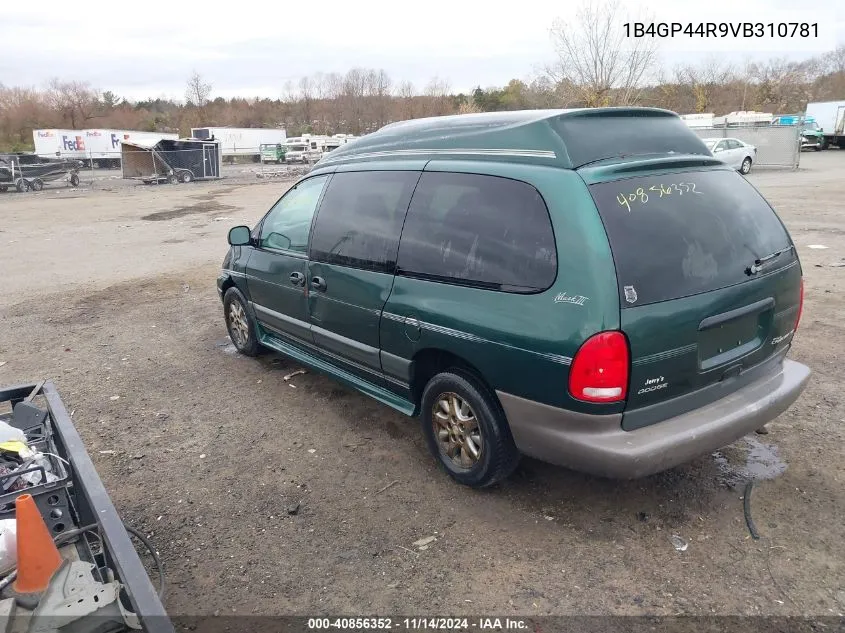 1997 Dodge Grand Caravan Se VIN: 1B4GP44R9VB310781 Lot: 40856352