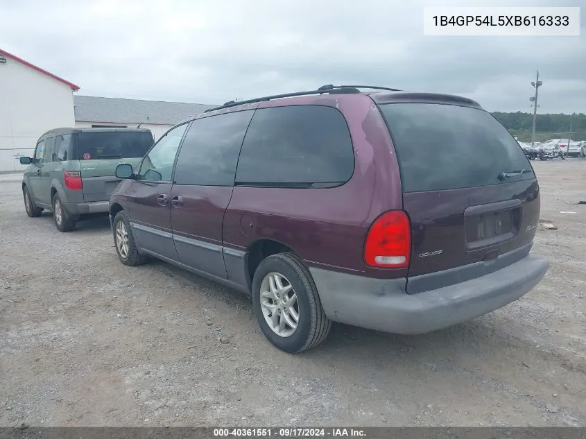 1999 Dodge Grand Caravan Le VIN: 1B4GP54L5XB616333 Lot: 40361551