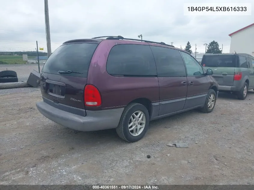 1999 Dodge Grand Caravan Le VIN: 1B4GP54L5XB616333 Lot: 40361551