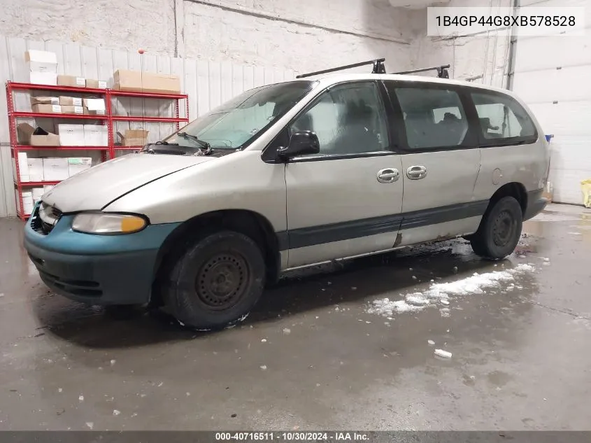 1999 Dodge Grand Caravan Se VIN: 1B4GP44G8XB578528 Lot: 40716511